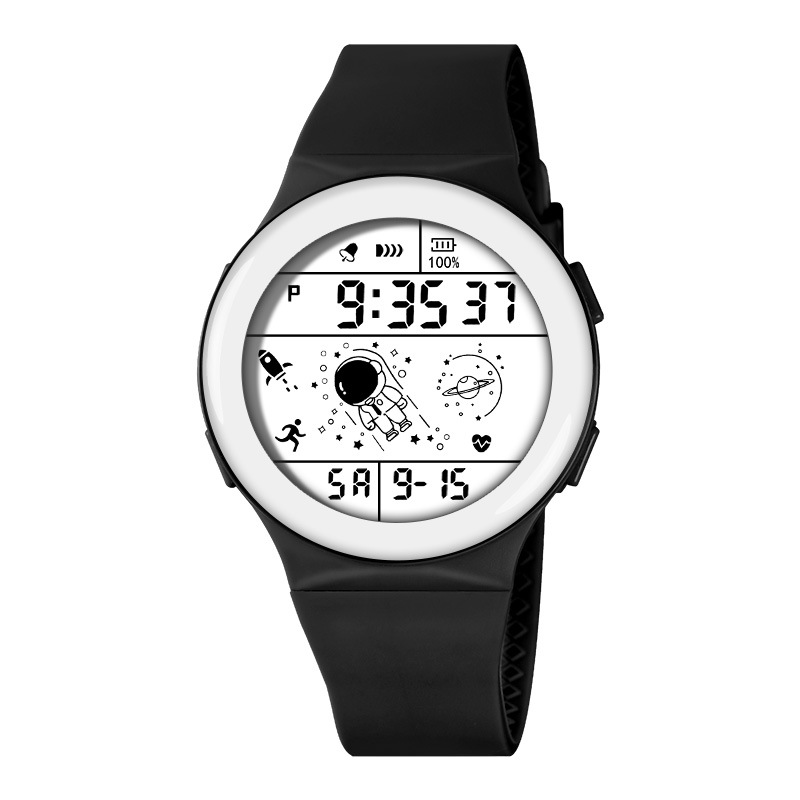 Reloj electrónico de estudiantes de tendencia al aire libre multifuncional alarma de movimiento nocturno relojes electrónicos al por mayor