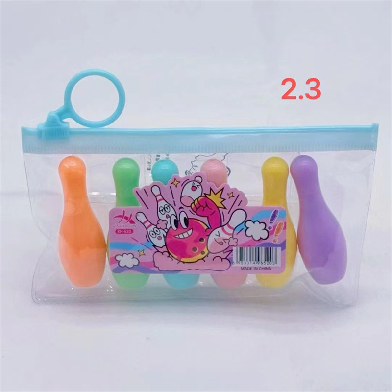 Mayorista transfronteriza multicolor resaltador mini fruta encantador resaltador multicolor conjunto de dibujo puntero marcador pluma