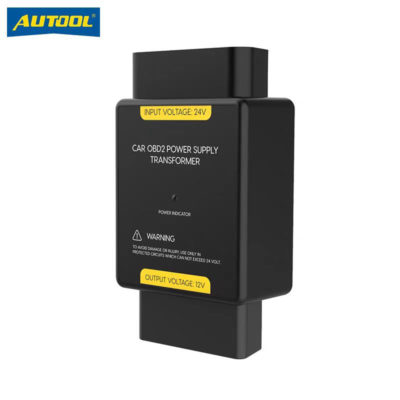 Autool 24V a 12V convertidor camión autobús coche OBD potencia voltaje reductor 24V a 12V convertidor