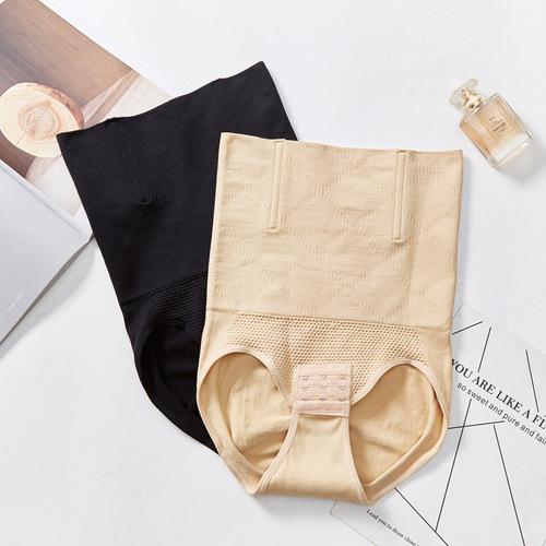 Women's High Waist Tummy Control Shaping Pants Corset Belly Lifting Buttocks Waist Control Panties Postpartum Body Shaping Garments Restraining Body Shaping Pants