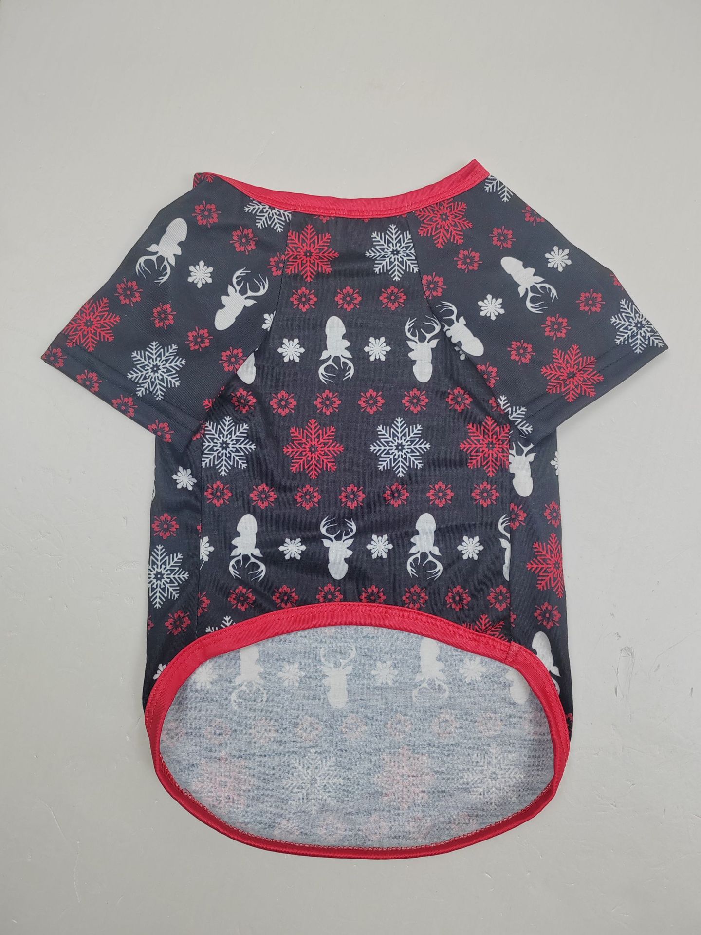 Kerst pyjama set voor het hele gezin met rendier kerstprint_voghion.com