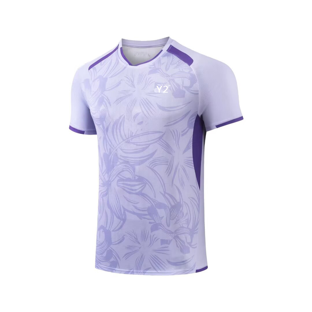 Men's purple top