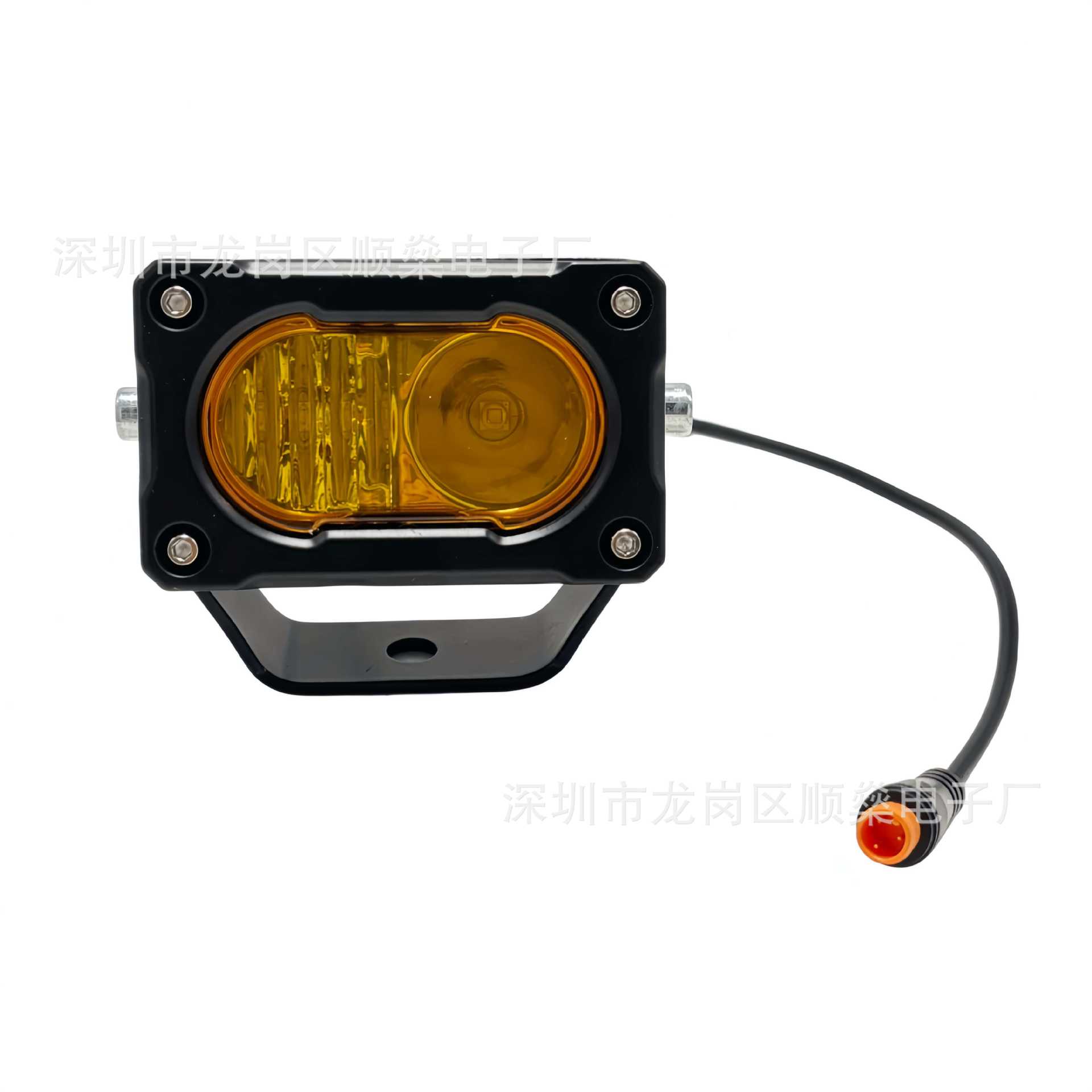 The New 3inch Spotlight Mountain Bike Electric Vehicle Is Suitable for Ridstarq20 Off-Road Vehicle Work Lights with Super Bright and Strong Light