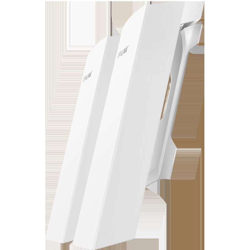 TP-LINK 千兆无线网桥套装 5公里远距离高清视频网络传输器 T