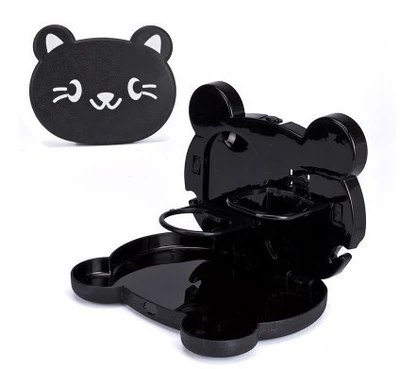 Rack Car Foldable Dining Table – Car cup holder/beverage holder - black-kitten
