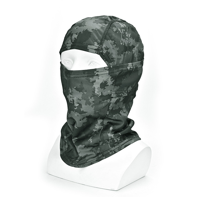 Camuflaje negro del punto