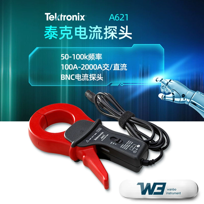 TEKTRONIX A621/A622 Peak 2000A, датчик переменного/постоянного тока, оригинальные аксессуары