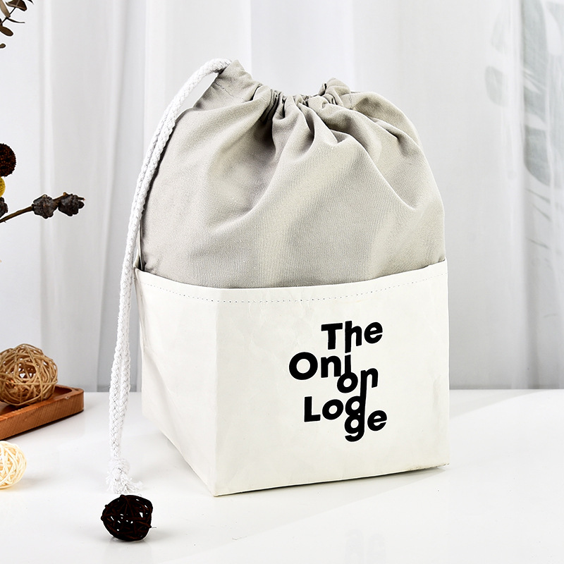 便携旅行防水收纳袋抽绳束口袋家用衣物分类整理袋通用包装礼品袋