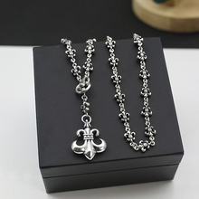 个性摇滚嘻哈项链潮轩克罗伈船锚男女款时尚复古项链饰品可调节