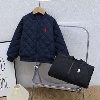 童装外贸订单儿童羽绒服棉服加外套秋冬男冬装中大小童棒球服棉袄