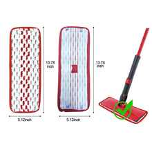 适配O-cedar微力达Vileda平板拖把布替换布拧干旋转挤水拖把跨境