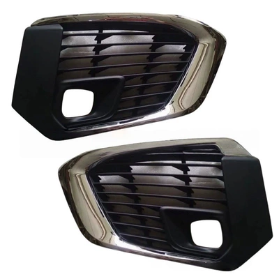 Front Bumper Fog Light Decorative Frame 16119191980 16119192080 Suitable for Peugeot 5008 (Light frame)