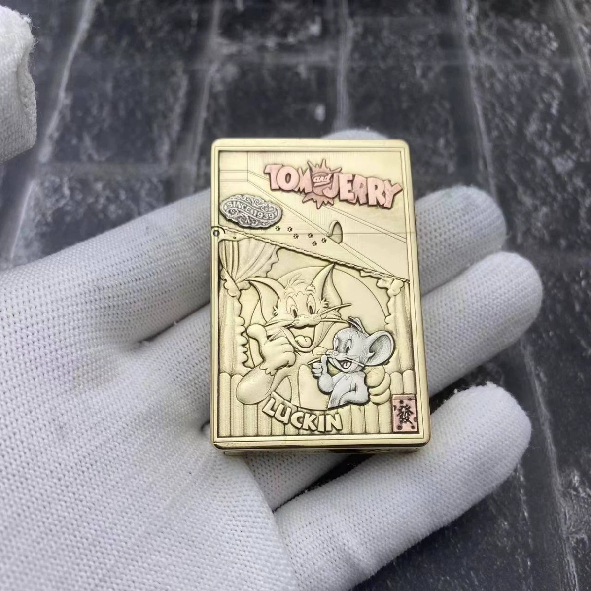 ZORRO керосиновая зажигалка Zoro латунная zl8 ультратонкая маленькая тяжелая броня инкрустированная зажигалка для кошек и мышей оптом