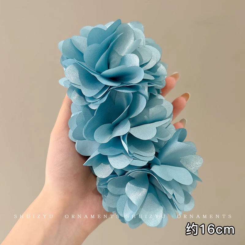 夏の海辺の花のヘアピン、多用途の甘い女の子のヘアピン、花のヘアピン、後頭部のヘアピン、女性用のファッショナブルなヘアアクセサリー|undefined