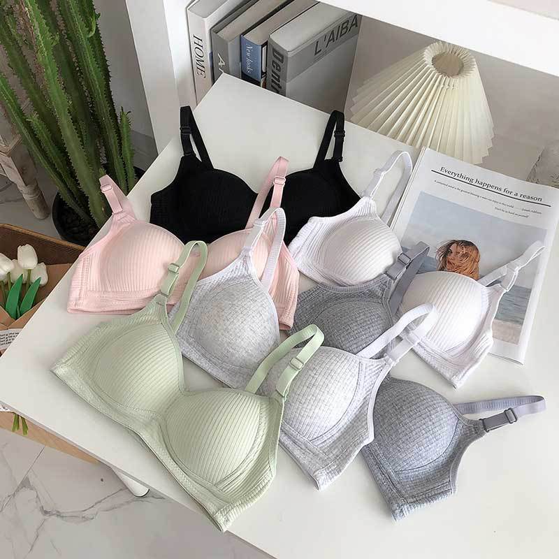 Cross-Border New Bra Seamless Sexy Sleep Underwear Women's Small Breast Push-Up No Rims Push-Up Underwear Cross-Border New Bra Seamless Sexy Sleep Underwear Women's Small Breast Push-Up No Rims Push-Up Underwear