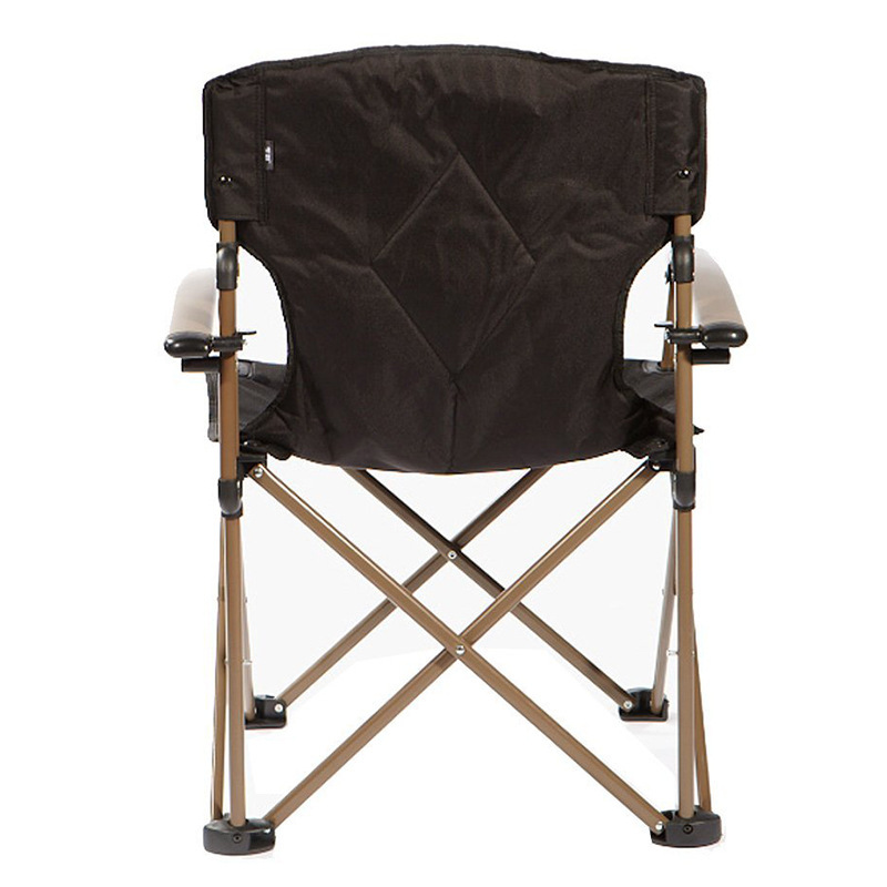 Silla plegable al aire libre nuevo metal reclinable doble capa de alta densidad tela Oxford estilo personalizable por mayor
