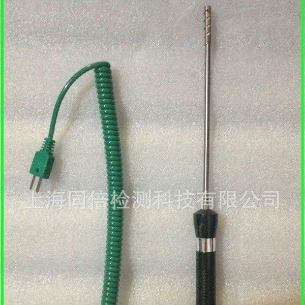 CEM华盛昌NR38高温气体温度探头高精度空气热电偶测温探头NR-38