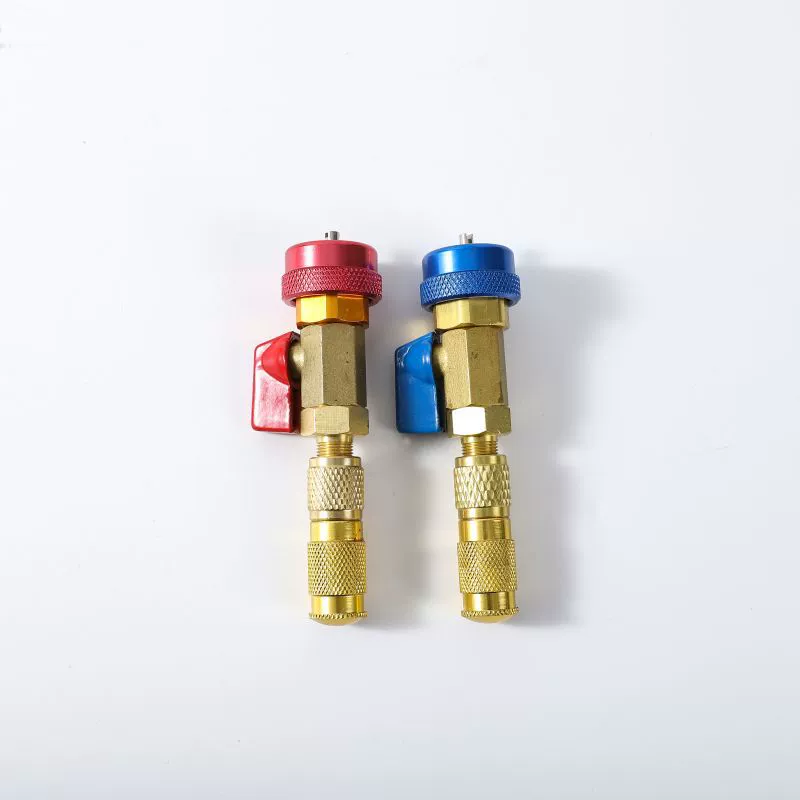 Автомобильный кондиционер r134a неразряжающий хладагент инструмент для удаления фтора с изменением давления наполнение фтором сопло клапан сердечник клапана игольчатый ключ