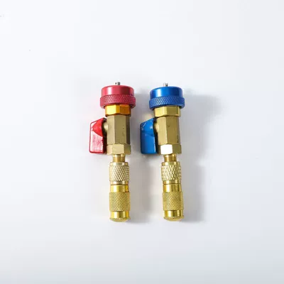 Automobile air conditioner r134a non-discharging refrigerant fluorine adding removal tool with pressure change fluorine filling nozzle valve core valve needle wrench (Automotive air conditioning)