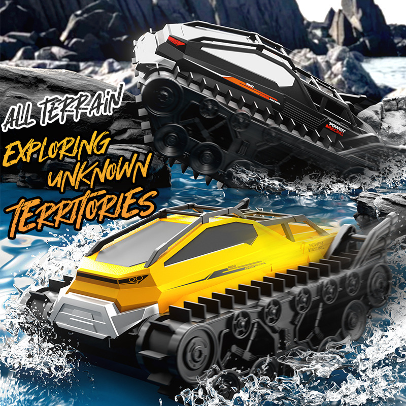 Jjrc Cross-Border New Amphibious Waterproof Tracked Tank Kidsren's Outdoor Toy All-Terrain Off-Road Remote Control Car Jjrc Cross-Border New Amphibious Waterproof Tracked Tank Kidsren's Outdoor Toy All-Terrain Off-Road Remote Control Car