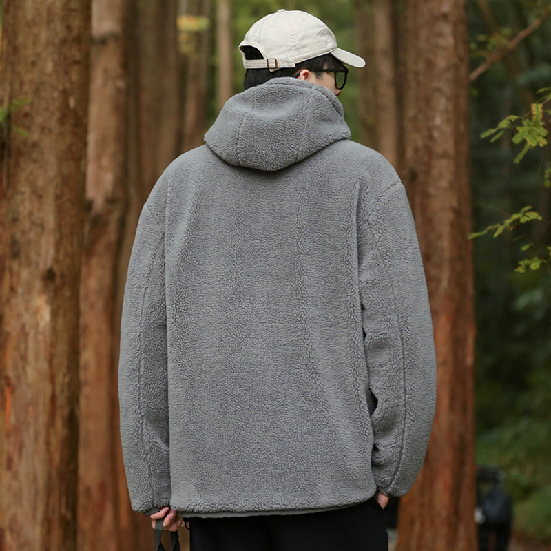 Abrigo de lana bereber Abrigo acolchado de algodón 2023 nueva marca de moda coreana Top pareja de algodón y engrosamiento chaqueta acolchada de algodón Abrigo acolchado de algodón ropa de hombre