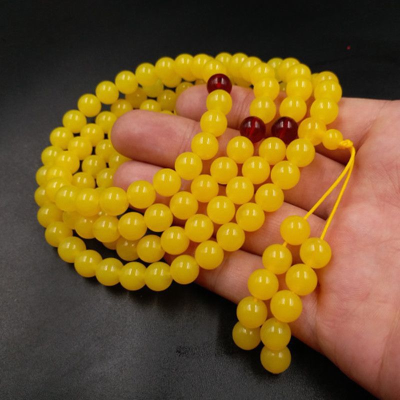 Round beads, 108 beads
