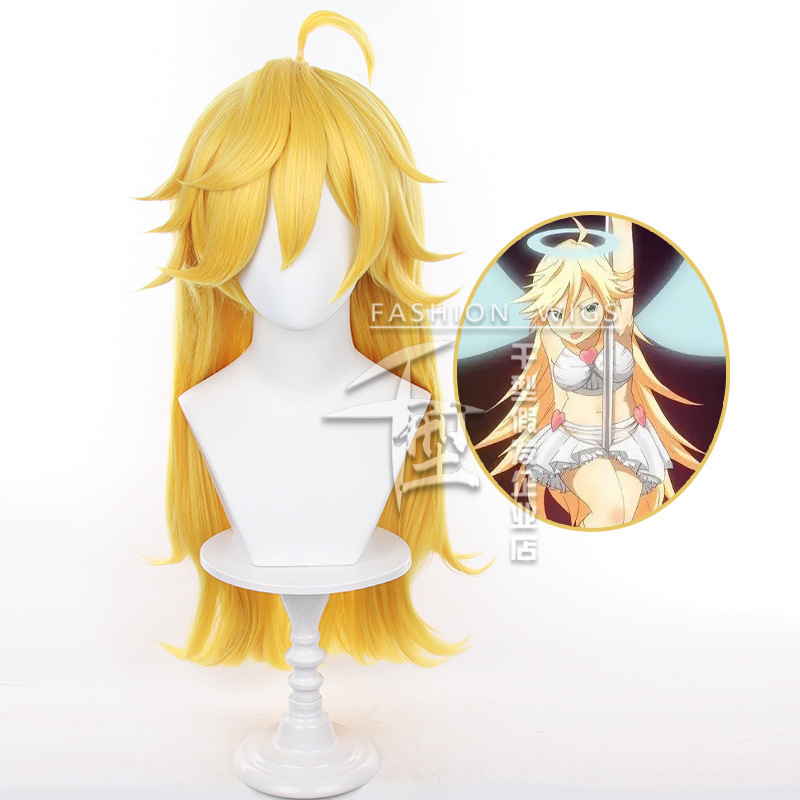 【Xing Luo】Panty & Stocking with Garterbelt Panty cosplay wig blonde scalp top 【Xing Luo】Panty & Stocking with Garterbelt Panty cosplay wig blonde scalp top
