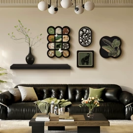 现代装饰画;国画;钻石画、皮画