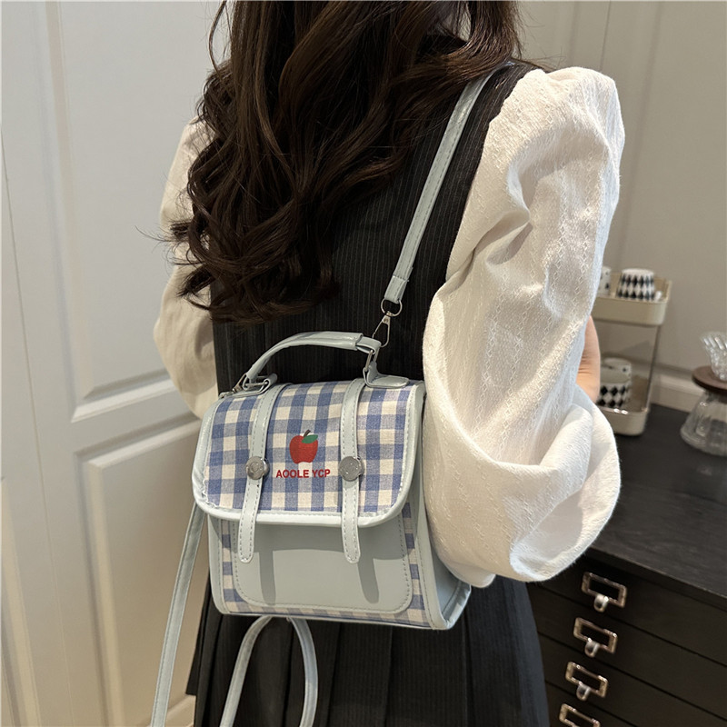 Women's Mini Backpack College Style Crossbody Bag Versatile Bag_voghion.com