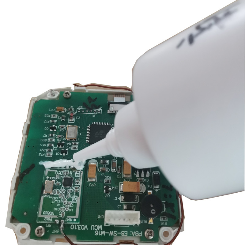 厂家供应拜尔耐高温防焊胶可撕性防焊膏耐温280度金手指保护胶水