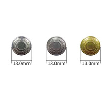 YKK纽扣定制 SB05-W面扣13mm金属扣子大衣牛仔服饰扣激光雕刻花纹