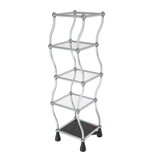 Yiwu Shelf Manufacturer Direct Sales Supply High-Quality Electric Rotating Acrylic Swing Rack S Tube Dance Rack