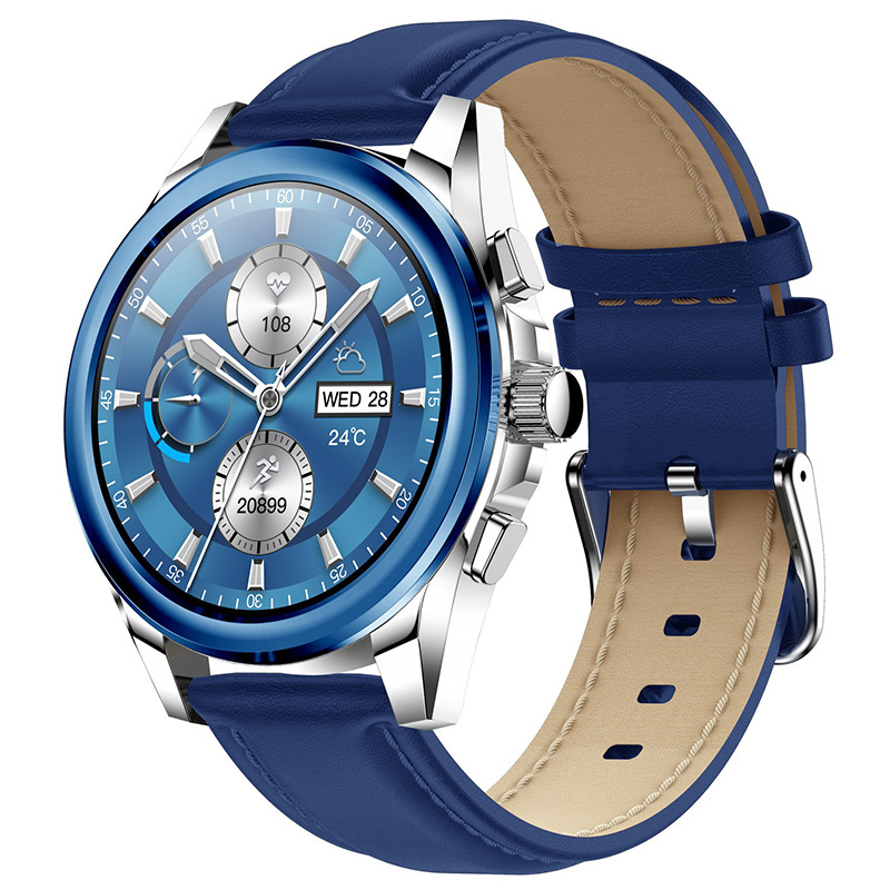 Cross-border New KC83 Smart Watch 1ATM Waterproof Bluetooth Call Heart Rate Meter Step 1.43-inch Men's Watch