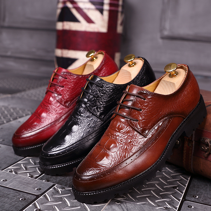 Comercio exterior tamaño pequeño zapatos de cuero puntiagudo para hombres británicos tamaño 37 tamaño 2025 primavera y otoño moda estilista de moda zapatos casuales hombres