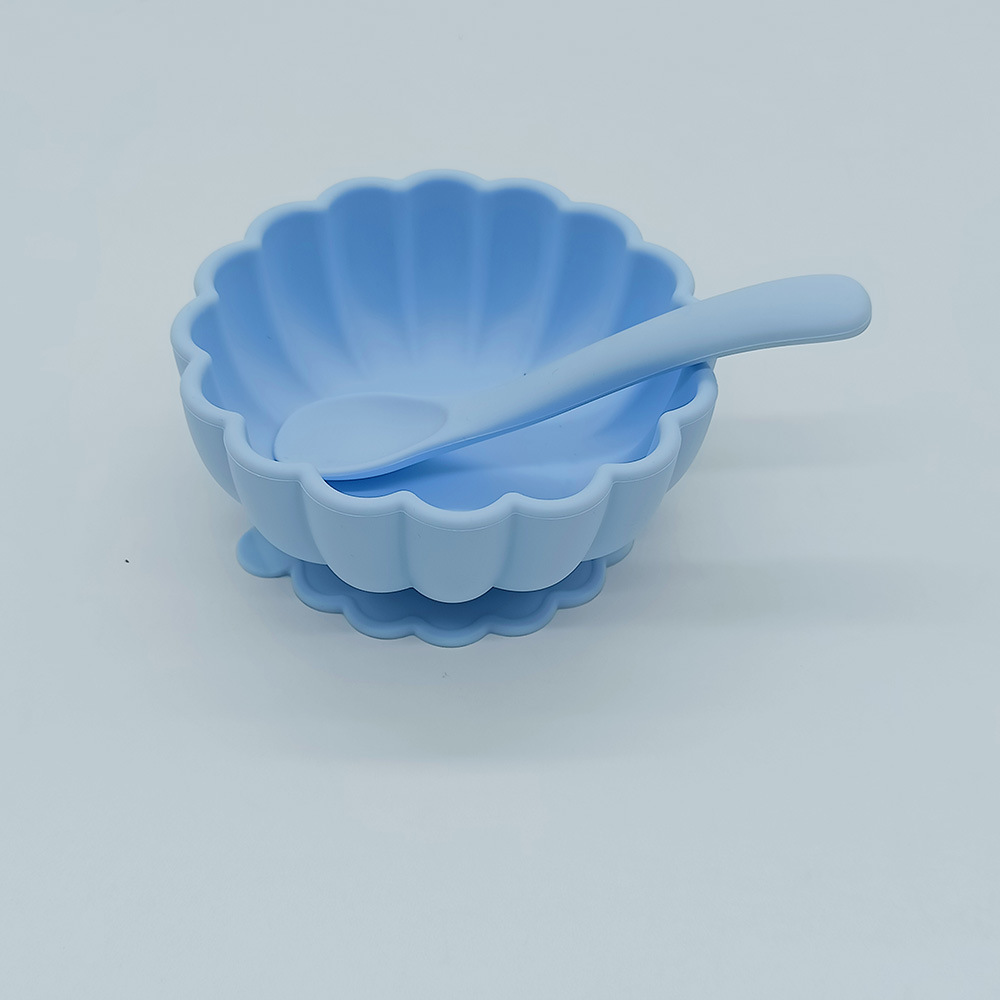 吸盘一体式宝宝喂养餐具baby/children/kid's feeding tools sets