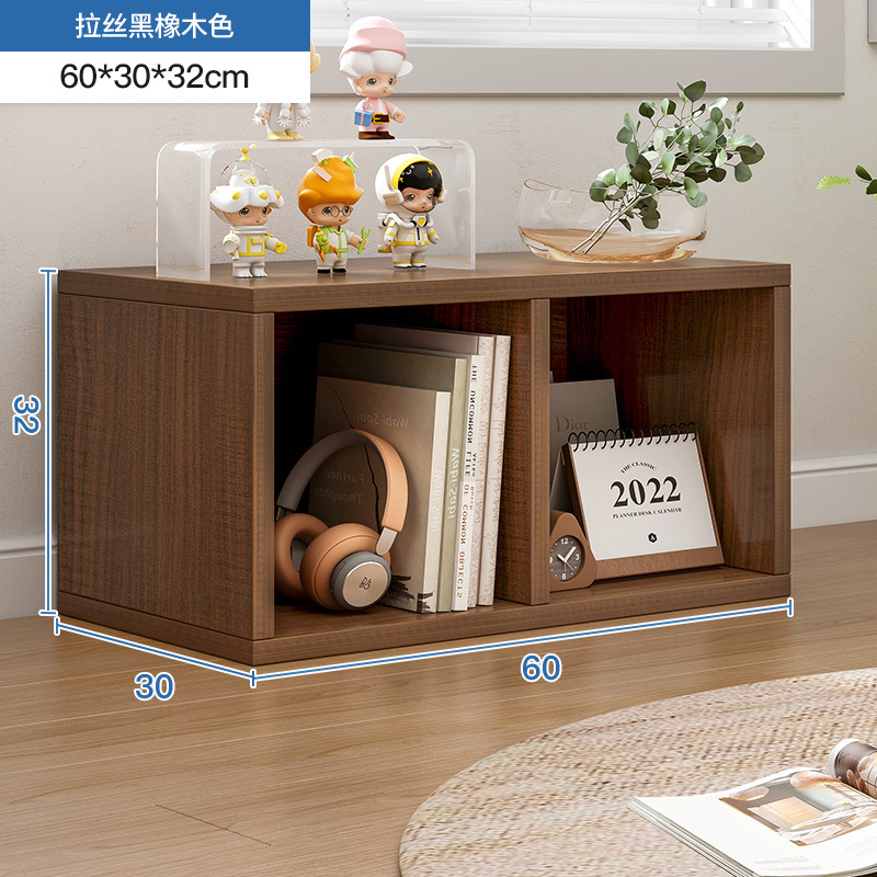 Estantería Estante de piso a techo Estante para libros simple Gabinete a cuadros para el hogar Gabinete de ocho compartimentos Sala de estar Gabinete corto Gabinete de almacenamiento Gabinete de almacenamiento