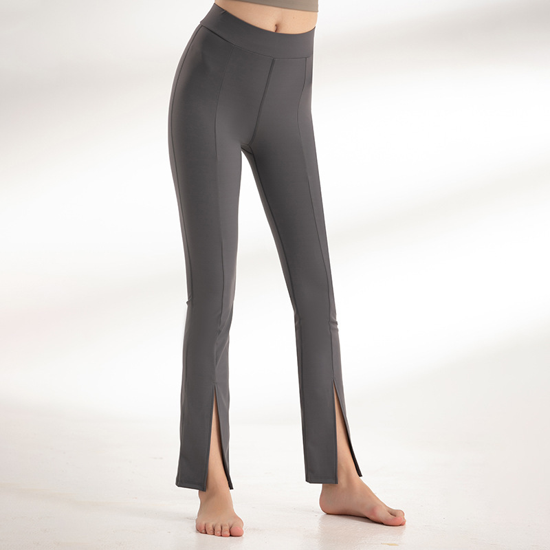 Yoga Pants Long Pants High-Waisted Butt-Lifting Naked-Feel Women's Fitness Sports Tight Casual Dance Wide-Leg Flared Pants