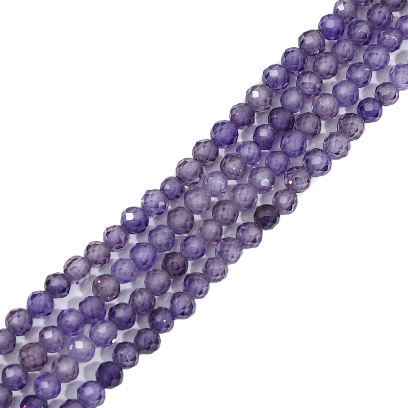 1 Set Artificial Crystal Solid Color Beads display picture 12