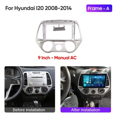 DVD Navigation, Silver Face Frame Versatile Frame
