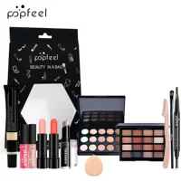 POPFEEL Многоразовая косметика Набор для начинающих косметика Подарочная коробка для красоты Трансграничные горячие продажи макияж