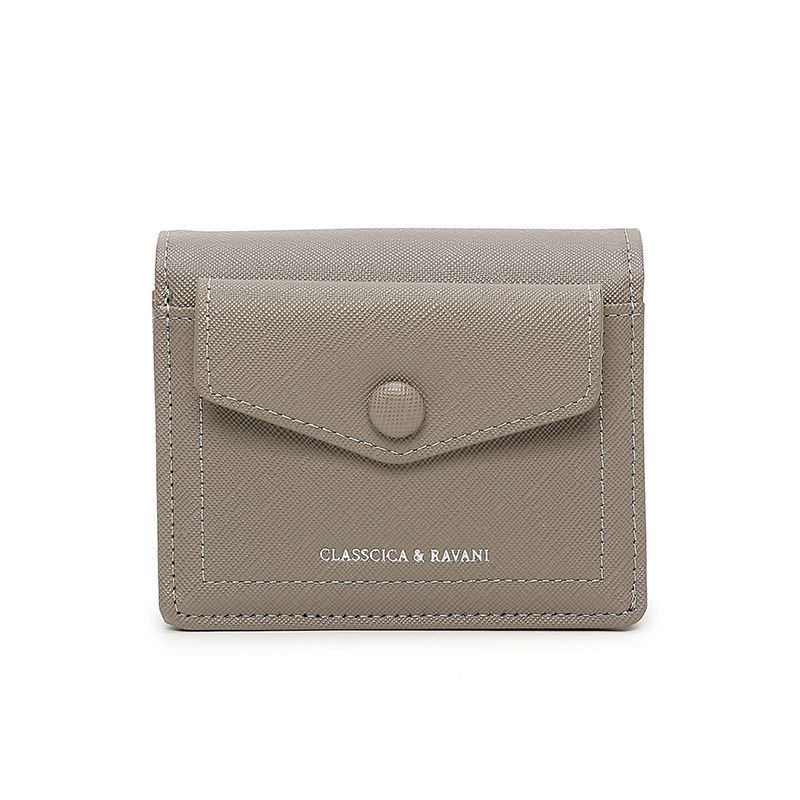 Comercio exterior transfronterizo nuevo sobre billetera corta de damas billetera de cremallera al por mayor billetera de cambio