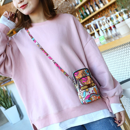 Manufacturer wholesale mobile phone bag women's crossbody bag  new Korean version trendy mini bag mobile phone pocket coin purse