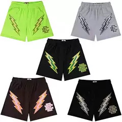 EE Casual Shorts Men's Fitness American Quarterpants Mesh Breathable Loose Knee Couple Cross-border Shorts