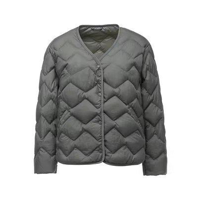 Autumn light and thin short handheld down jacket