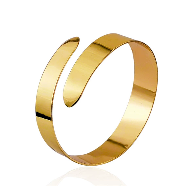 Golden light surface around the ring arm ring