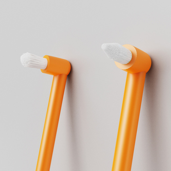 Orthodontic toothbrush soft bristles wholesale pointed head round…
