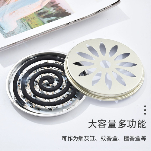 Mosquito-repellent incense tray is enlarged and thickened, fire-proof and anti-scalding mosquito-repellent incense rack, household mosquito repellent and fly tray holder, bathroom mosquito coil 1