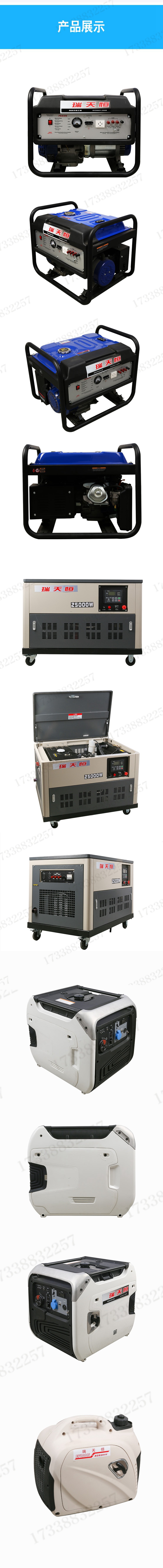 福建瑞天恒汽油发电机组10