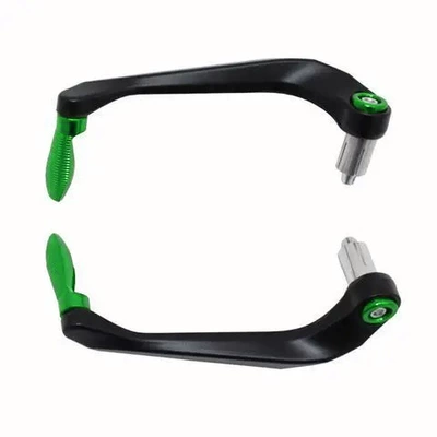CNC anti-drop brake guard | Motosiklet ləvazimatları və aksesuarları - two-color-hand-guard-green