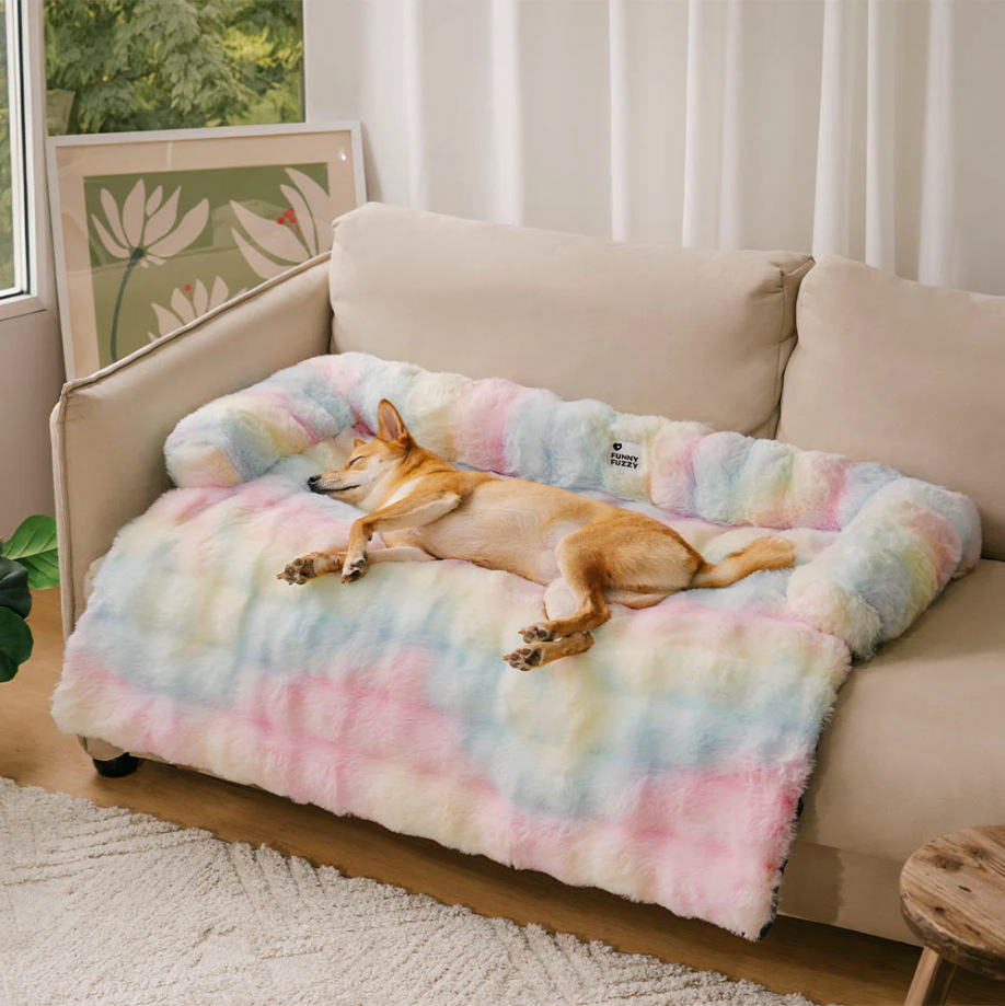 Simple Style Classic Style Cloth Solid Color Pet Bed display picture 9